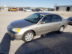 Salvage cars for sale from Copart Kansas City, KS: 2003 Honda Civic EX