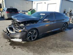 Salvage cars for sale from Copart Orlando, FL: 2019 Honda Accord Sport
