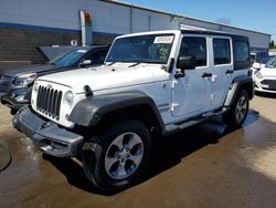 Salvage cars for sale at New Britain, CT auction: 2013 Jeep Wrangler Unlimited Sport