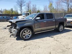 Salvage cars for sale from Copart Waldorf, MD: 2018 GMC Sierra K1500 Denali