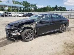 Salvage cars for sale at Spartanburg, SC auction: 2021 Honda Accord EXL