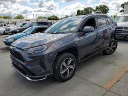 Salvage cars for sale from Copart Sacramento, CA: 2021 Toyota Rav4 Prime SE