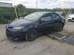 Toyota Corolla salvage cars for sale: 2017 Toyota Corolla L