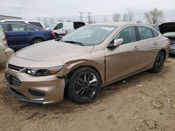 Salvage cars for sale at Elgin, IL auction: 2018 Chevrolet Malibu LT