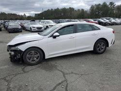 Salvage cars for sale at Exeter, RI auction: 2021 KIA K5 LXS