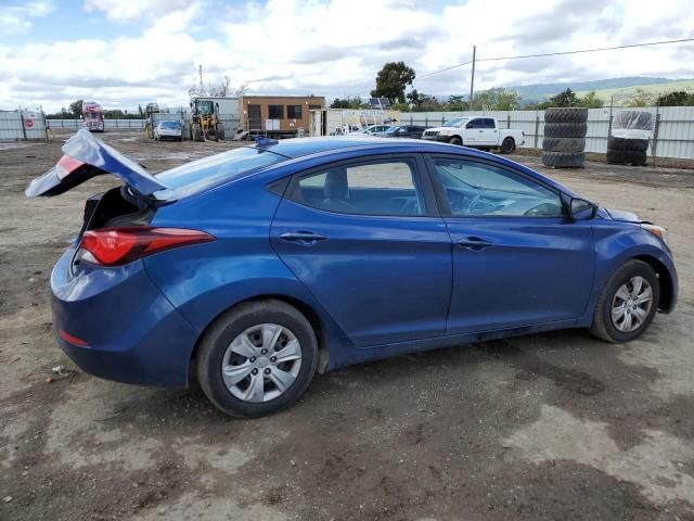 2016 Hyundai Elantra SE