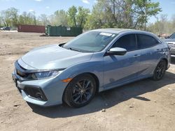 Honda Civic EXL salvage cars for sale: 2020 Honda Civic EXL