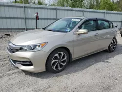 2016 Honda Accord EXL en venta en Hurricane, WV