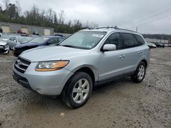 Salvage cars for sale from Copart West Mifflin, PA: 2009 Hyundai Santa FE SE