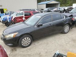 Salvage cars for sale at Seaford, DE auction: 2009 Honda Accord LX