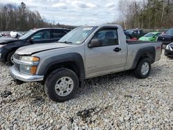 Salvage trucks for sale at Candia, NH auction: 2005 Chevrolet Colorado