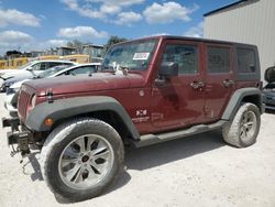 Salvage cars for sale at Apopka, FL auction: 2008 Jeep Wrangler Unlimited X