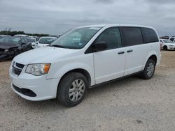 Salvage cars for sale from Copart San Antonio, TX: 2019 Dodge Grand Caravan SE
