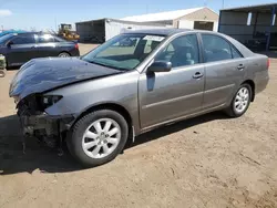 Salvage cars for sale at Brighton, CO auction: 2004 Toyota Camry LE