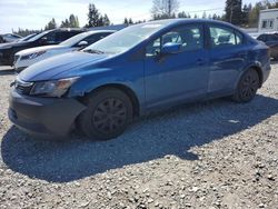 Honda salvage cars for sale: 2012 Honda Civic LX