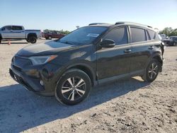 Salvage cars for sale at Houston, TX auction: 2017 Toyota Rav4 XLE