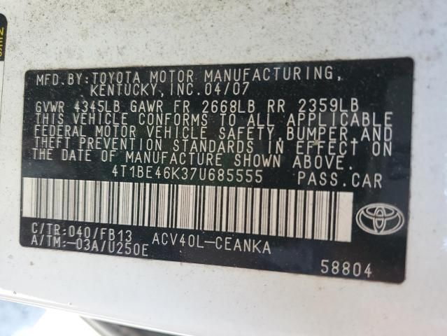 2007 Toyota Camry CE