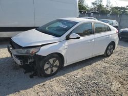 Hyundai Ioniq Blue salvage cars for sale: 2018 Hyundai Ioniq Blue