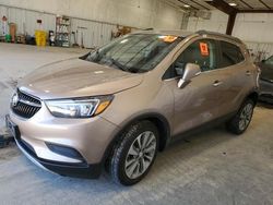 Salvage cars for sale at Milwaukee, WI auction: 2018 Buick Encore Preferred