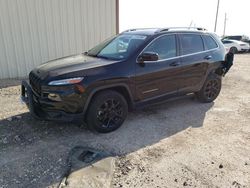 Salvage cars for sale at Temple, TX auction: 2018 Jeep Cherokee Latitude