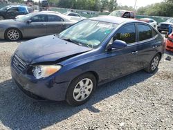 Salvage cars for sale from Copart Riverview, FL: 2009 Hyundai Elantra GLS
