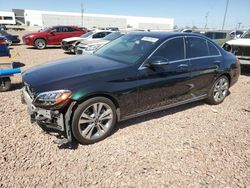 Salvage cars for sale at auction: 2019 Mercedes-Benz C300