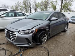 Salvage cars for sale at Bridgeton, MO auction: 2018 Hyundai Elantra SE