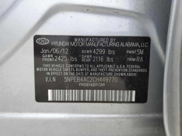 2012 Hyundai Sonata GLS