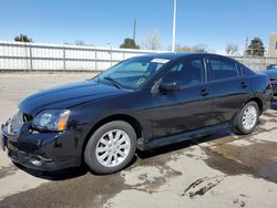 Salvage cars for sale at Littleton, CO auction: 2010 Mitsubishi Galant FE