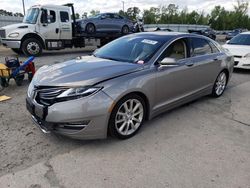 Salvage cars for sale from Copart Lumberton, NC: 2015 Lincoln MKZ Hybrid