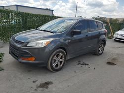 Salvage cars for sale at Orlando, FL auction: 2016 Ford Escape S