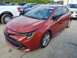 Carros dañados por granizo a la venta en subasta: 2019 Toyota Corolla SE