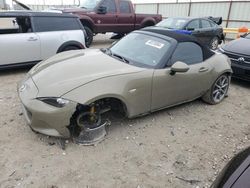Salvage cars for sale at Haslet, TX auction: 2023 Mazda MX-5 Miata Grand Touring