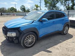Salvage cars for sale at Riverview, FL auction: 2019 Hyundai Kona SEL