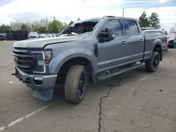 Salvage cars for sale at Denver, CO auction: 2022 Ford F350 Super Duty
