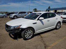 KIA Optima salvage cars for sale: 2015 KIA Optima LX