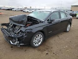 Salvage Cars with No Bids Yet For Sale at auction: 2019 Ford Fusion SEL