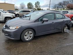 Salvage cars for sale from Copart Moraine, OH: 2014 Honda Civic LX