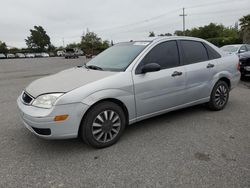 Salvage cars for sale from Copart San Martin, CA: 2005 Ford Focus ZX4
