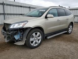 Salvage cars for sale from Copart Mercedes, TX: 2016 Chevrolet Traverse LT