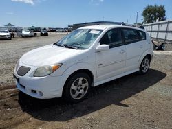Salvage cars for sale from Copart San Diego, CA: 2006 Pontiac Vibe