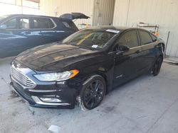 Salvage cars for sale from Copart Homestead, FL: 2018 Ford Fusion SE Hybrid