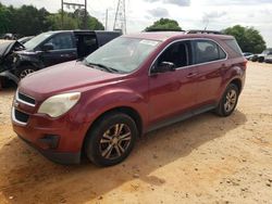 Salvage cars for sale at China Grove, NC auction: 2012 Chevrolet Equinox LT