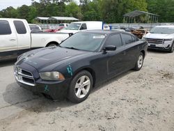 Salvage cars for sale at Savannah, GA auction: 2012 Dodge Charger SE