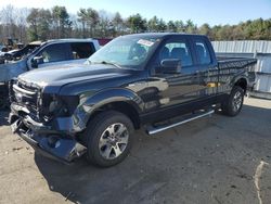 Salvage cars for sale at Exeter, RI auction: 2014 Ford F150 Super Cab