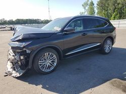 Salvage cars for sale at Dunn, NC auction: 2023 Acura MDX Advance