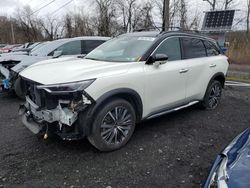 Salvage cars for sale at Marlboro, NY auction: 2023 Infiniti QX60 Autograph