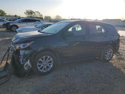 Salvage cars for sale at Haslet, TX auction: 2018 Chevrolet Equinox LS