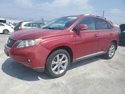 Lexus RX 350 salvage cars for sale: 2011 Lexus RX 350