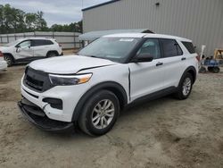Salvage cars for sale at Spartanburg, SC auction: 2021 Ford Explorer